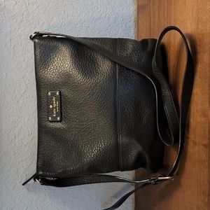 Kate Spade black leather purse